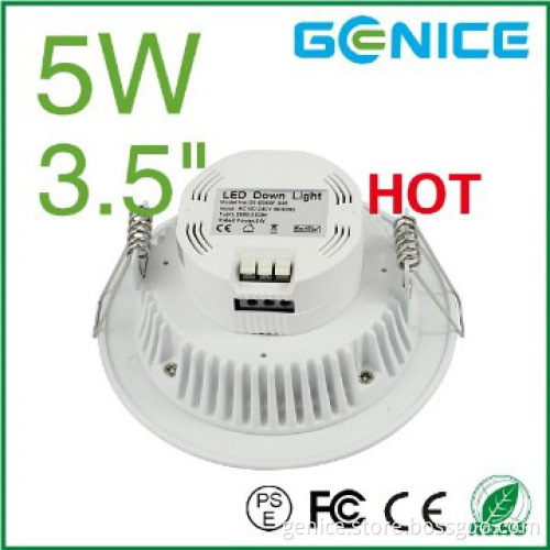 3.5 inches 5W LED downlight with SMD2835 Epistar chip China wholesaler
